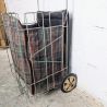 Chariot de course vintage tartan pliable | L'Atelier Imparfait Chariot de course vintage tartan pliable | L'Atelier Imparfait