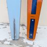 Skis nautiques vintage Skivit orange et bleu