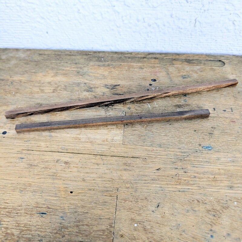 Ancienne Règle d'École en Bois | L'Atelier Imparfait