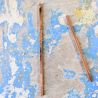 Ancienne Règle d'École en Bois | L'Atelier Imparfait