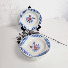 6 assiettes creuses K&G...