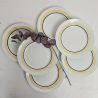 Lot de 6 assiettes Moulin des Loups Orchies | l'Atelier Imparfait