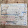Caisse d'expédition en bois Bordeaux SNCF vintage | l'Atelier Imparfait