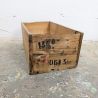 Caisse d'expédition en bois Bordeaux SNCF vintage | l'Atelier Imparfait