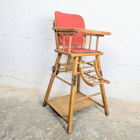 Chaise haute bébé vintage...