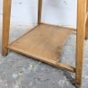Chaise haute transformable vintage bois et skaï | L'Atelier Imparfait Chaise haute transformable vintage bois et skaï | L'Atelier Imparfait