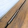 Coffre ancien bois sculpté panneaux moulurés | l'Atelier Imparfait