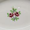 Plat creux ovale Moulin des Loups Orchies - Deux Roses | L'Atelier Imparfait Plat creux ovale Moulin des Loups Orchies - Deux Roses | L'Atelier Imparfait