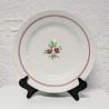 Plat Rond Moulin des Loups Orchies - Deux Roses| L'Atelier Imparfait Plat Rond Moulin des Loups Orchies - Deux Roses| L'Atelier Imparfait