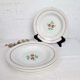 5 assiettes creuses Moulin...