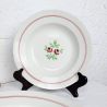 Lot de 5 assiettes creuses Moulin des Loups Orchies Deux Roses | L'Atelier Imparfait Lot de 5 assiettes creuses Moulin des Loups Orchies Deux Roses | L'Atelier Imparfait