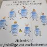 Affiche cinéma vintage 1992 – Mercredi tarif réduit FNCF Affiche cinéma vintage 1992 – Mercredi tarif réduit FNCF