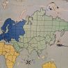 Carte du Monde Publicitaire Cafés Martel 1960 | l'Atelier Imparfait Carte du Monde Publicitaire Cafés Martel 1960 | l'Atelier Imparfait