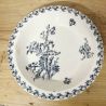 Plat creux Chardons Gien fin XIXe | l'Atelier Imparfait