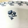 Plat creux Chardons Gien fin XIXe | l'Atelier Imparfait