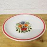 Plat creux en porcelaine Winterling à décor floral | l'Atelier Imparfait