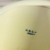 Plat rond jaune vintage HBCM | L'Atelier Imparfait