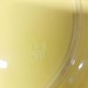 Plat rond jaune vintage HBCM | L'Atelier Imparfait
