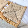 Tabouret Haut en Bois & Paille | L'Atelier Imparfait Tabouret Haut en Bois & Paille | L'Atelier Imparfait