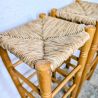 Tabouret Haut en Bois & Paille | L'Atelier Imparfait Tabouret Haut en Bois & Paille | L'Atelier Imparfait