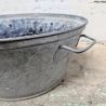 Bassine Zinc Ancienne Vintage | L'Atelier Imparfait