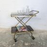 Chariot de Bar Vintage Pliable | L'Atelier Imparfait Chariot de Bar Vintage Pliable | L'Atelier Imparfait