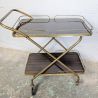 Chariot de Bar Vintage Pliable | L'Atelier Imparfait Chariot de Bar Vintage Pliable | L'Atelier Imparfait