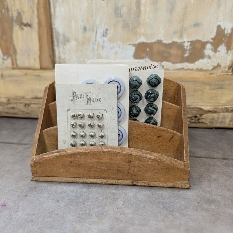 Petit Trieur de Courrier Vintage en Bois | L'Atelier Imparfait