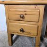 Paire de chevets en pin massif vintage | L'Atelier Imparfait Paire de chevets en pin massif vintage | L'Atelier Imparfait