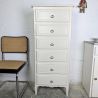 Chiffonnier semainier 6 tiroirs style Louis XV | L'Atelier Imparfait Chiffonnier semainier 6 tiroirs style Louis XV | L'Atelier Imparfait