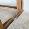 Pupitre d'école double et son banc en bois | L'Atelier Imparfait Pupitre d'école double et son banc en bois | L'Atelier Imparfait