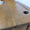 Pupitre d'école double et son banc en bois | L'Atelier Imparfait Pupitre d'école double et son banc en bois | L'Atelier Imparfait