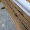 Pupitre d'école double et son banc en bois | L'Atelier Imparfait Pupitre d'école double et son banc en bois | L'Atelier Imparfait