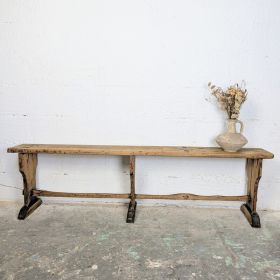 Banc de ferme ancien en...