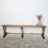 Banc de ferme ancien en bois brut | l'Atelier Imparfait Banc de ferme ancien en bois brut | l'Atelier Imparfait