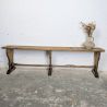 Banc de ferme ancien en bois brut | l'Atelier Imparfait Banc de ferme ancien en bois brut | l'Atelier Imparfait