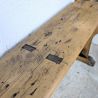 Banc de ferme ancien en bois brut | l'Atelier Imparfait Banc de ferme ancien en bois brut | l'Atelier Imparfait