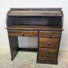 Bureau à cylindre bois vintage | L'Atelier Imparfait Bureau à cylindre bois vintage | L'Atelier Imparfait
