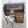 Bureau à cylindre bois vintage | L'Atelier Imparfait Bureau à cylindre bois vintage | L'Atelier Imparfait