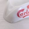 Cendrier publicitaire Carlsberg opaline vintage - L'Atelier Imparfait Cendrier publicitaire Carlsberg opaline vintage - L'Atelier Imparfait