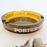 Cendrier vintage Slavia Extra Dry en verre ambré | L'Atelier Imparfait Cendrier vintage Slavia Extra Dry en verre ambré | L'Atelier Imparfait