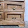 Grainetier ancien 6 tiroirs en bois massif | L'Atelier Imparfait