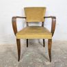 Fauteuil bridge vintage velours - Années 50 | L'Atelier Imparfait