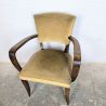 Fauteuil bridge vintage velours - Années 50 | L'Atelier Imparfait