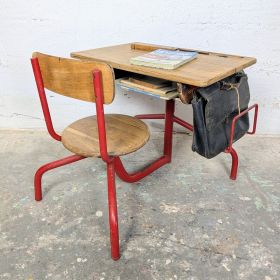Pupitre Écolier Vintage –...