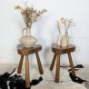 Paire de Tabourets Brutalistes | L'Atelier Imparfait Paire de Tabourets Brutalistes | L'Atelier Imparfait