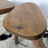 Paire de Tabourets Brutalistes | L'Atelier Imparfait Paire de Tabourets Brutalistes | L'Atelier Imparfait