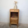Table de Chevet Art déco en Pin | L'Atelier Imparfait