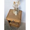 Table de Chevet Art déco en Pin | L'Atelier Imparfait