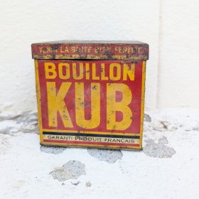 Boîte ancienne Bouillon KUB